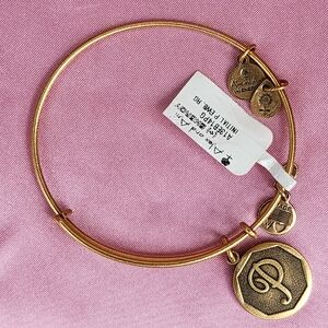 Alex and Ani Gold Charm Bracelet